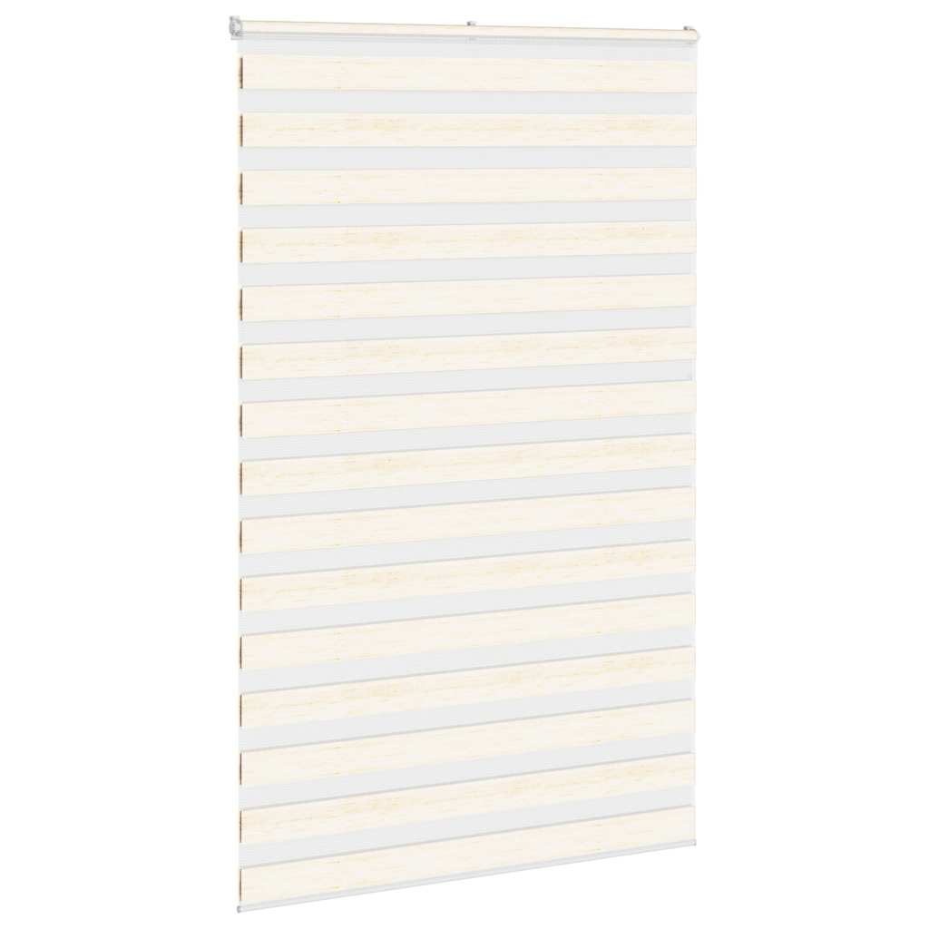 Zebra rullegardin marmor beige 140x230cm stofbredde 135,9cm polyester