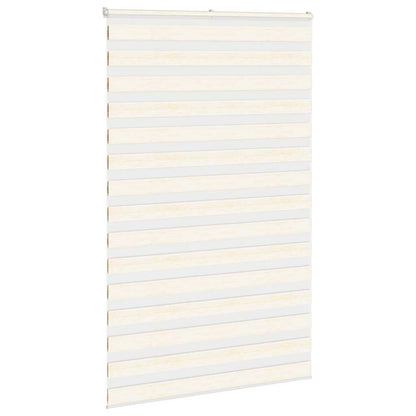Zebra rullegardin marmor beige 145x230cm stofbredde 140,9cm polyester