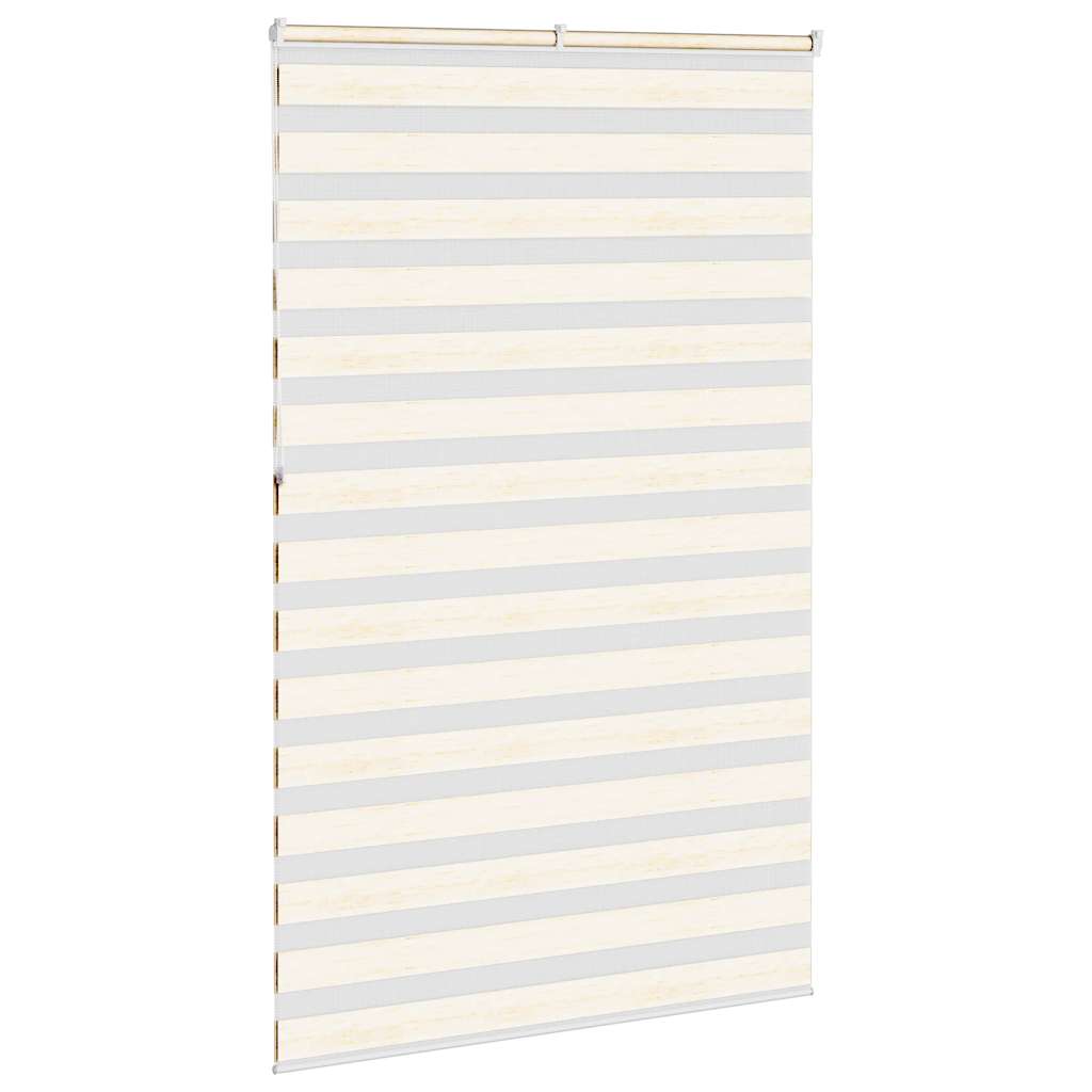 Zebra rullegardin marmor beige 145x230cm stofbredde 140,9cm polyester