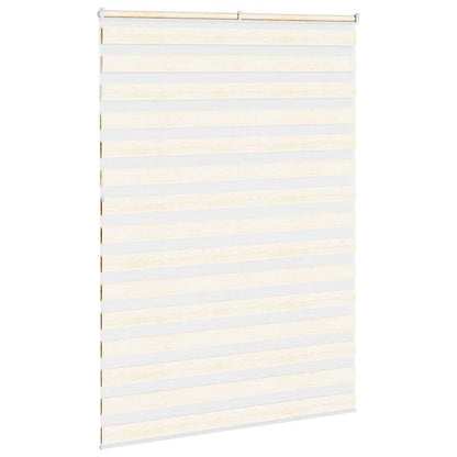 Zebra rullegardin marmor beige 155x230cm stofbredde 150,9cm polyester