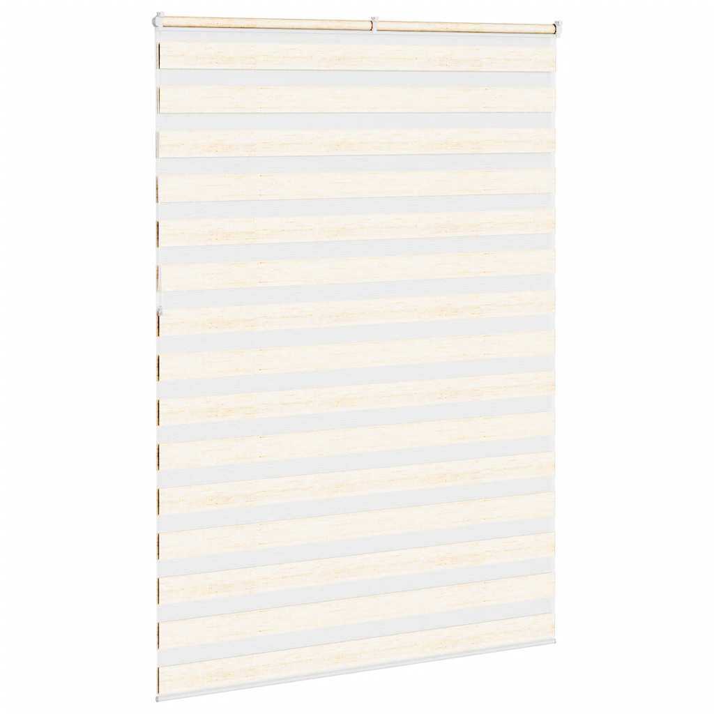 Zebra rullegardin marmor beige 160x230cm stofbredde 155,9cm polyester