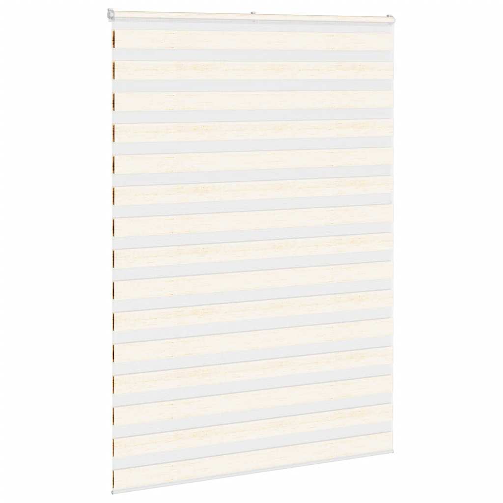 Zebra rullegardin marmor beige 165x230cm stofbredde 160,9cm polyester