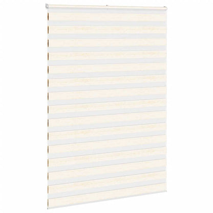 Zebra rullegardin marmor beige 165x230cm stofbredde 160,9cm polyester