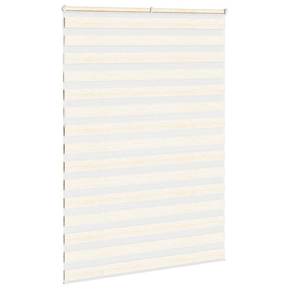 Zebra rullegardin marmor beige 165x230cm stofbredde 160,9cm polyester