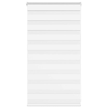 Zebrarollo Weiß 85x100 cm Stoffbreite 80,9 cm Polyester