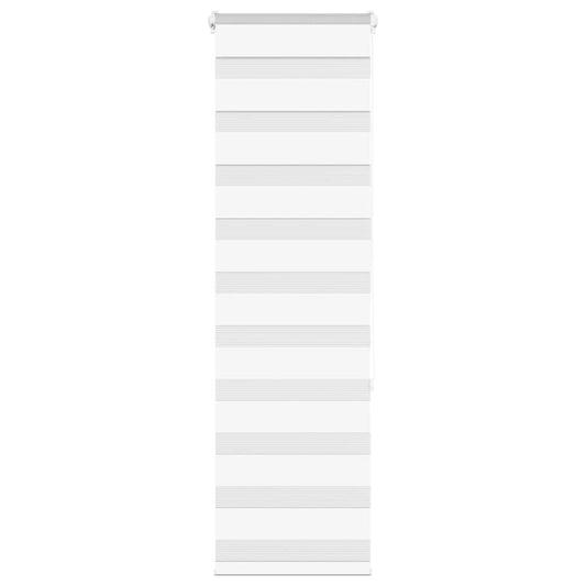 Zebrarollo Weiß 40x150 cm Stoffbreite 35,9 cm Polyester
