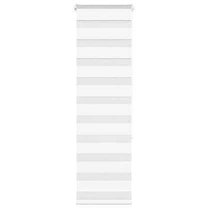 Zebrarollo Weiß 45x150 cm Stoffbreite 40,9 cm Polyester