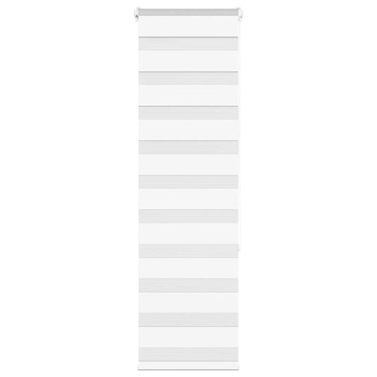 Zebrarollo Weiß 45x150 cm Stoffbreite 40,9 cm Polyester