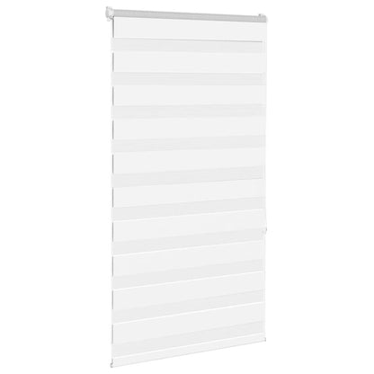 Zebrarollo Weiß 85x150 cm Stoffbreite 80,9 cm Polyester