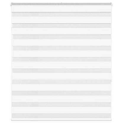 Zebrarollo Weiß 120x150 cm Stoffbreite 115,9 cm Polyester