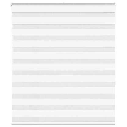 Zebrarollo Weiß 130x150 cm Stoffbreite 125,9 cm Polyester