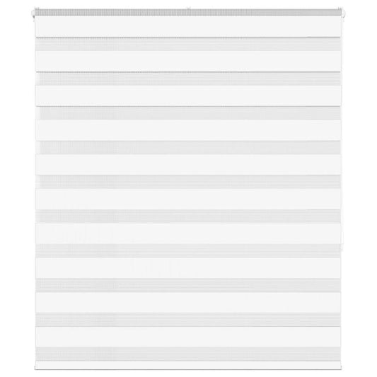 Zebrarollo Weiß 130x150 cm Stoffbreite 125,9 cm Polyester
