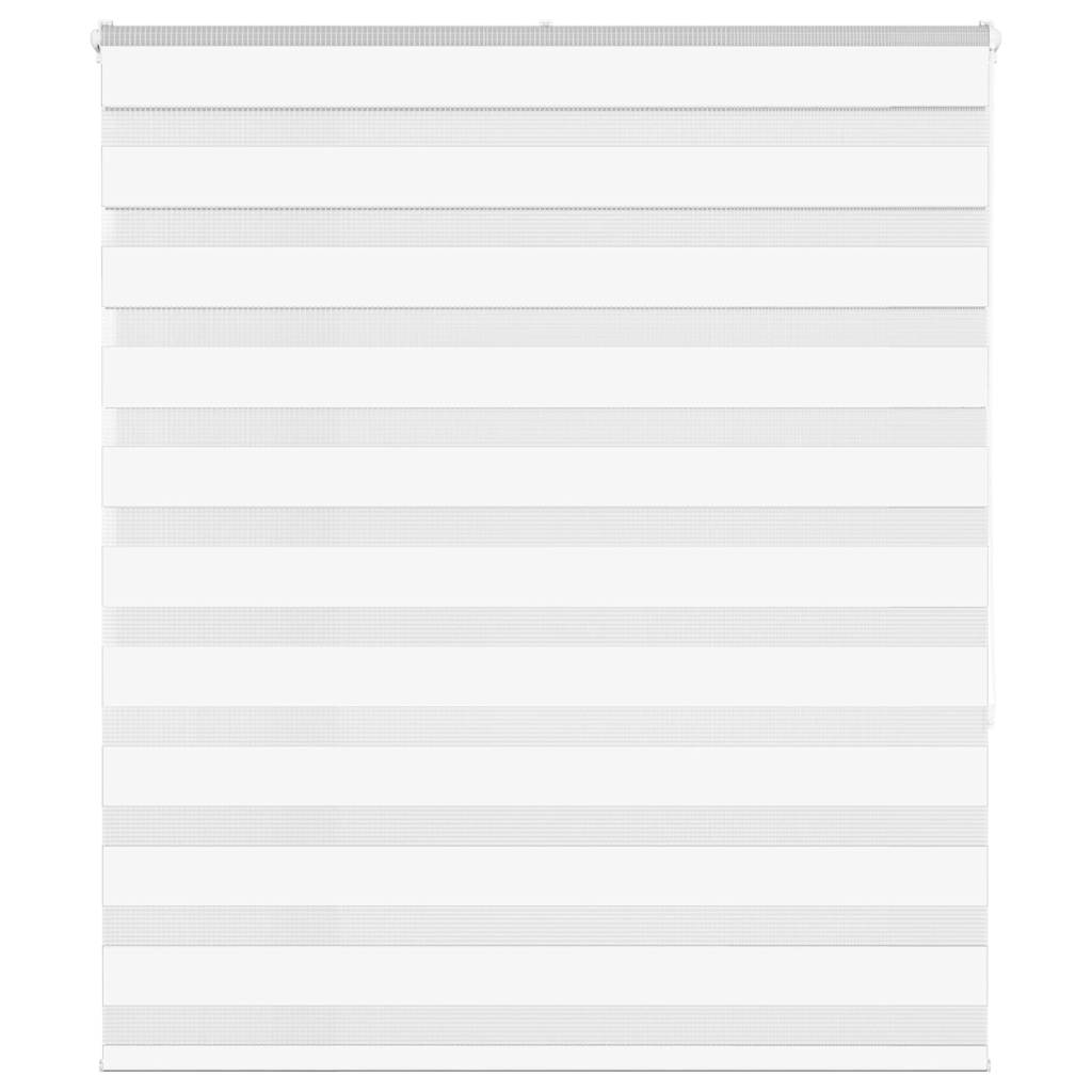 Zebrarollo Weiß 135x150 cm Stoffbreite 130,9 cm Polyester