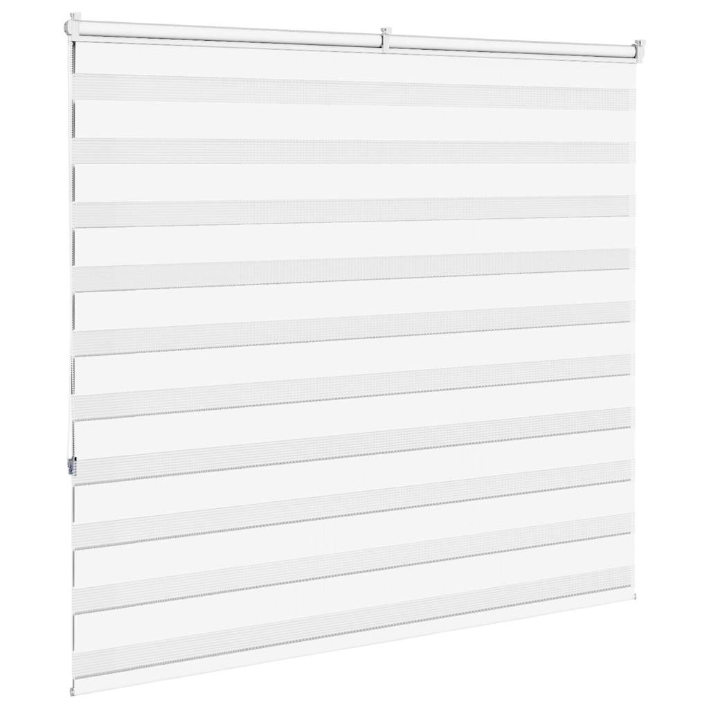 Zebrarollo Weiß 165x150 cm Stoffbreite 160,9 cm Polyester