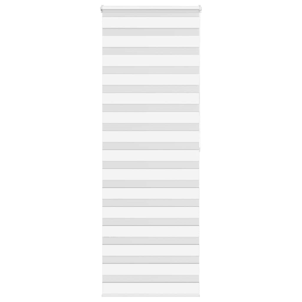 Zebrarollo Weiß 70x200 cm Stoffbreite 65,9 cm Polyester