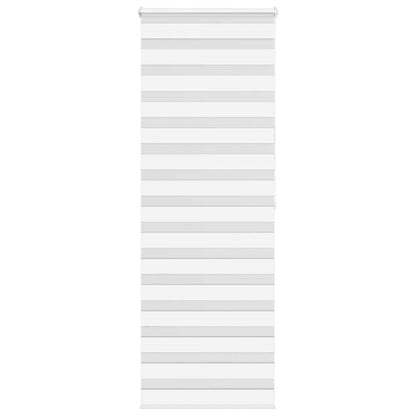 Zebrarollo Weiß 70x200 cm Stoffbreite 65,9 cm Polyester