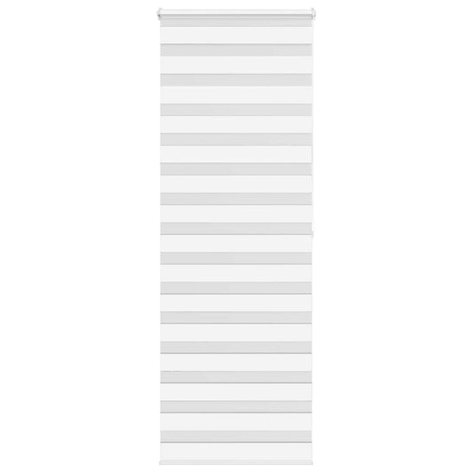 Zebrarollo Weiß 70x200 cm Stoffbreite 65,9 cm Polyester