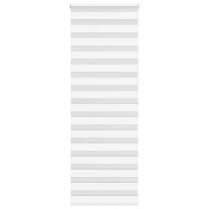 Zebrarollo Weiß 85x200 cm Stoffbreite 80,9 cm Polyester