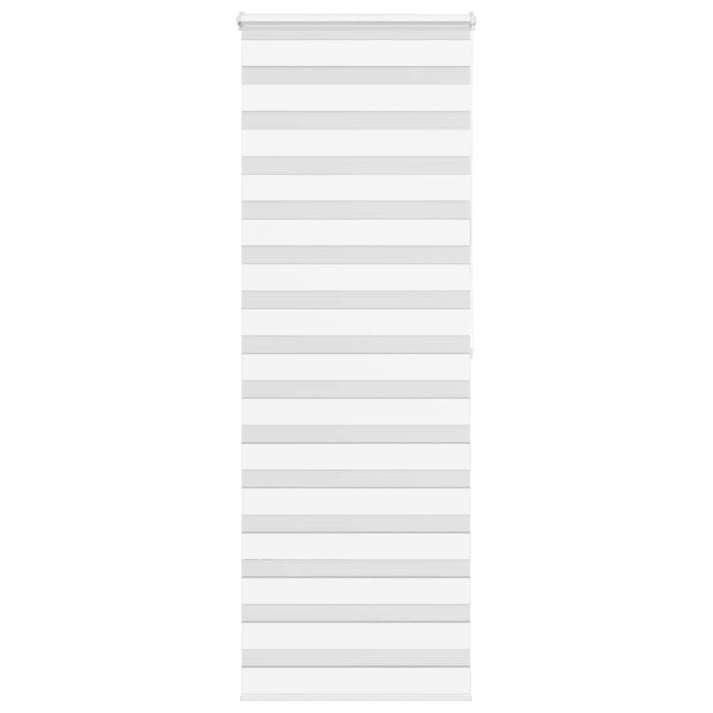 Zebrarollo Weiß 90x200 cm Stoffbreite 85,9 cm Polyester