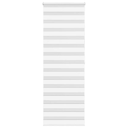Zebrarollo Weiß 90x200 cm Stoffbreite 85,9 cm Polyester