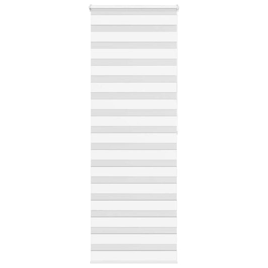 Zebrarollo Weiß 90x200 cm Stoffbreite 85,9 cm Polyester