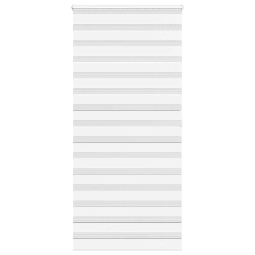 Zebrarollo Weiß 95x200 cm Stoffbreite 90,9 cm Polyester