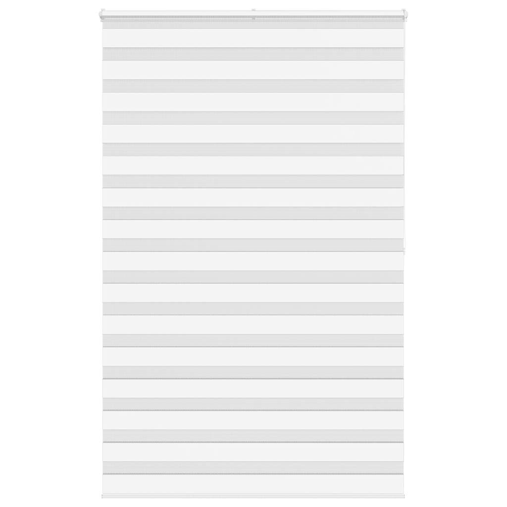 Zebrarollo Weiß 140x200 cm Stoffbreite 135,9 cm Polyester