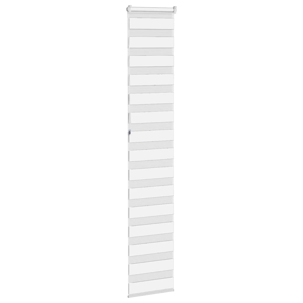 Zebrarollo Weiß 40x230 cm Stoffbreite 35,9 cm Polyester