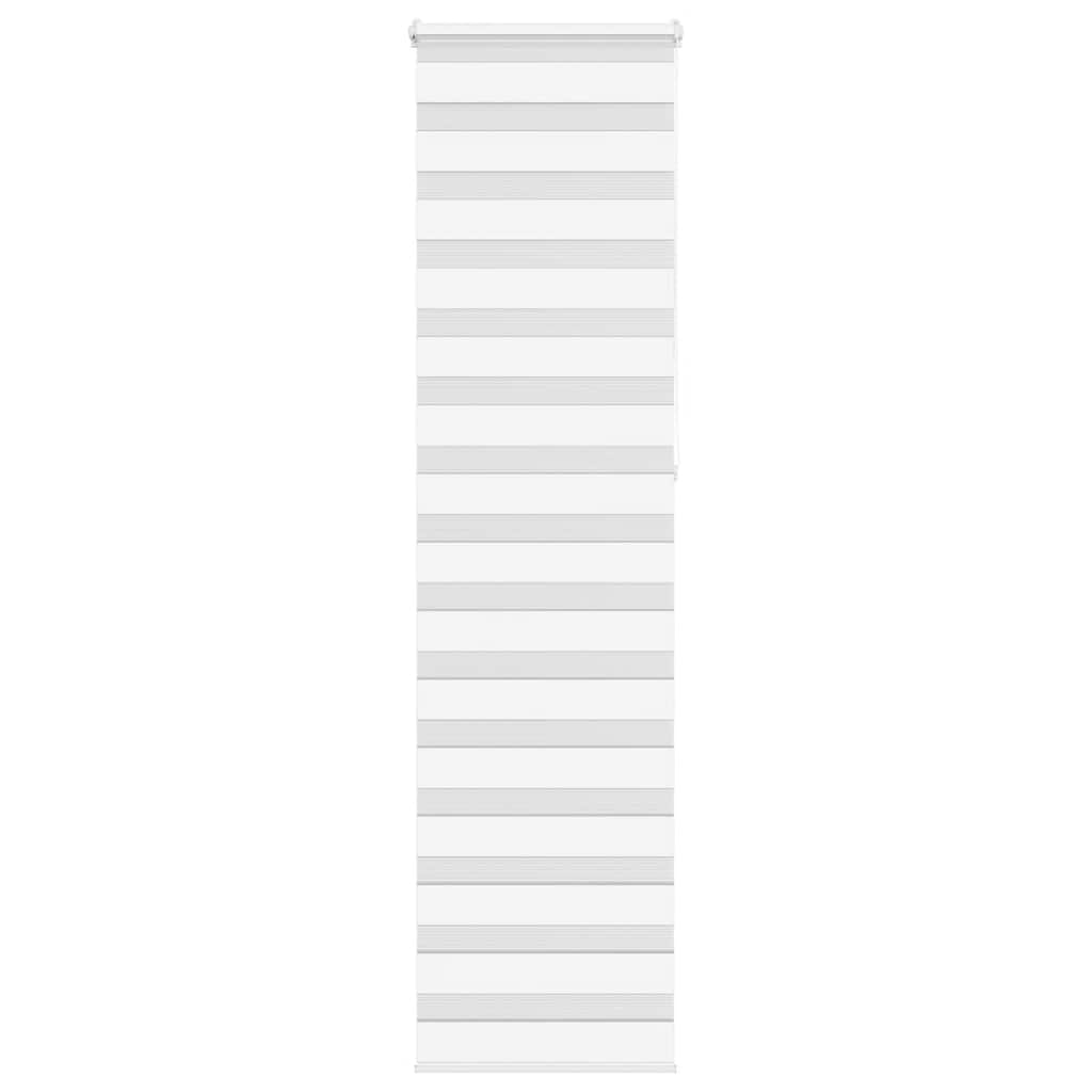 Zebrarollo Weiß 55x230 cm Stoffbreite 50,9 cm Polyester