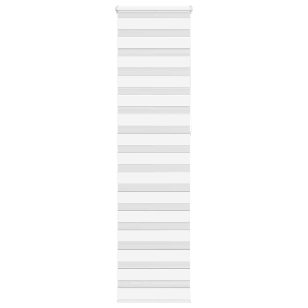 Zebrarollo Weiß 60x230 cm Stoffbreite 55,9 cm Polyester