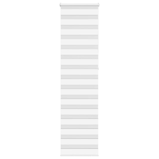 Zebrarollo Weiß 60x230 cm Stoffbreite 55,9 cm Polyester