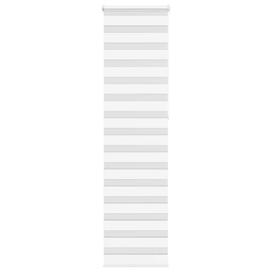 Zebrarollo Weiß 65x230 cm Stoffbreite 60,9 cm Polyester