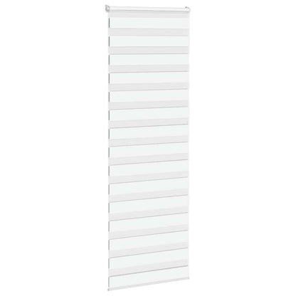 Zebrarollo Weiß 70x230 cm Stoffbreite 65,9 cm Polyester
