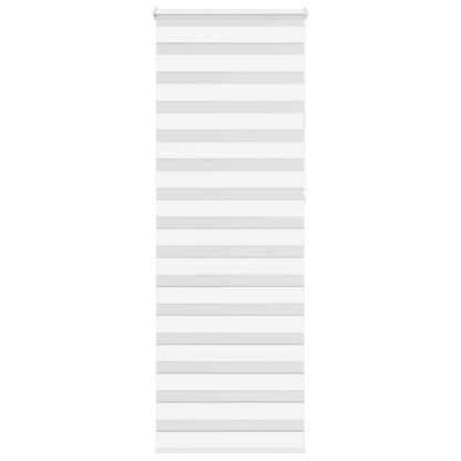 Zebrarollo Weiß 75x230 cm Stoffbreite 70,9 cm Polyester