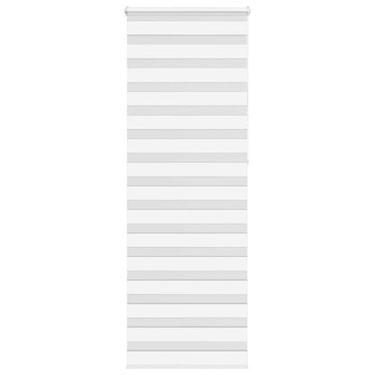 Zebrarollo Weiß 80x230 cm Stoffbreite 75,9 cm Polyester