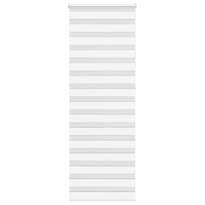 Zebrarollo Weiß 85x230 cm Stoffbreite 80,9 cm Polyester