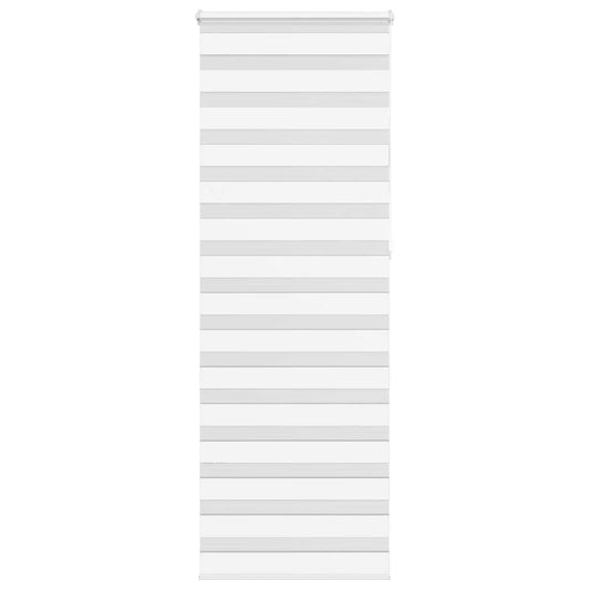 Zebrarollo Weiß 85x230 cm Stoffbreite 80,9 cm Polyester
