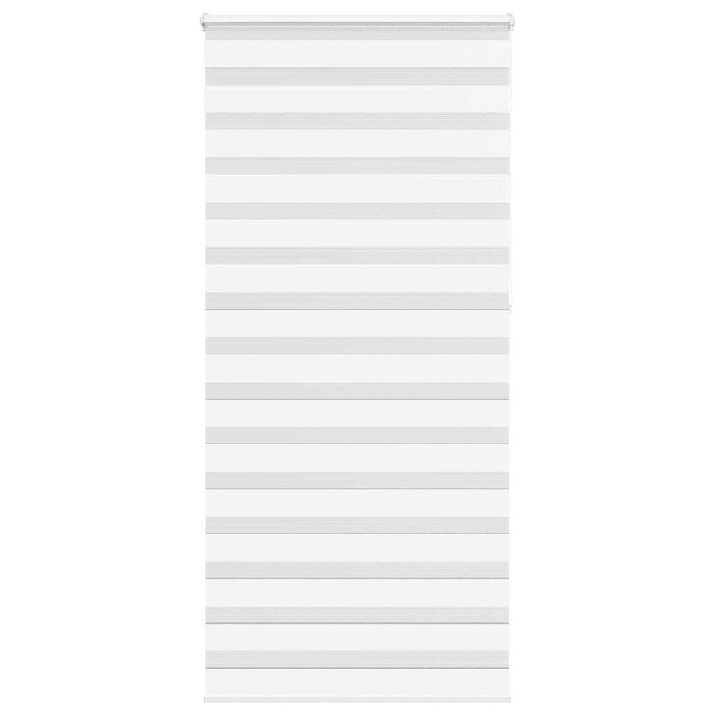 Zebrarollo Weiß 100x230 cm Stoffbreite 95,9 cm Polyester