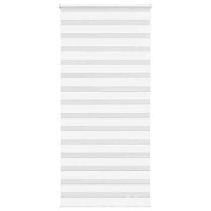 Zebrarollo Weiß 100x230 cm Stoffbreite 95,9 cm Polyester