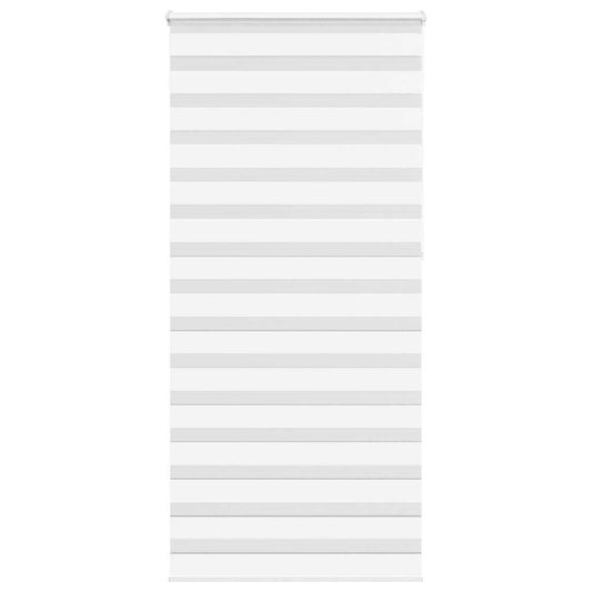 Zebrarollo Weiß 100x230 cm Stoffbreite 95,9 cm Polyester