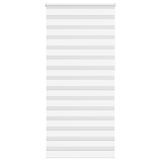 Zebrarollo Weiß 105x230 cm Stoffbreite 100,9 cm Polyester