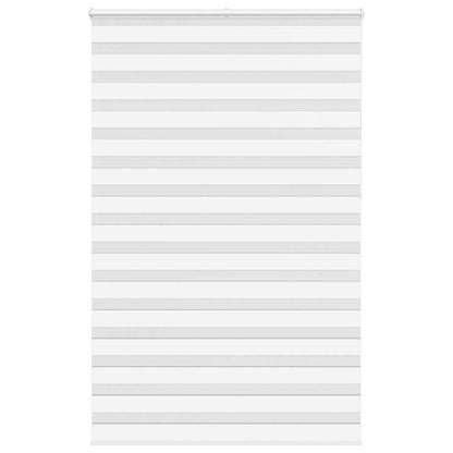 Zebrarollo Weiß 140x230 cm Stoffbreite 135,9 cm Polyester