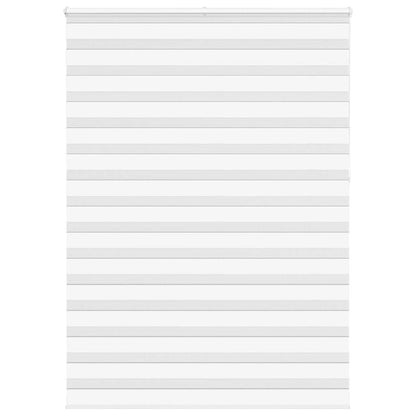 Doppelrollo Weiß 160x230 cm Stoffbreite 155,9 cm Polyester