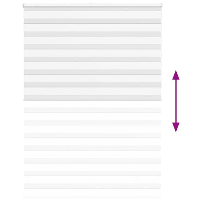 Doppelrollo Weiß 160x230 cm Stoffbreite 155,9 cm Polyester