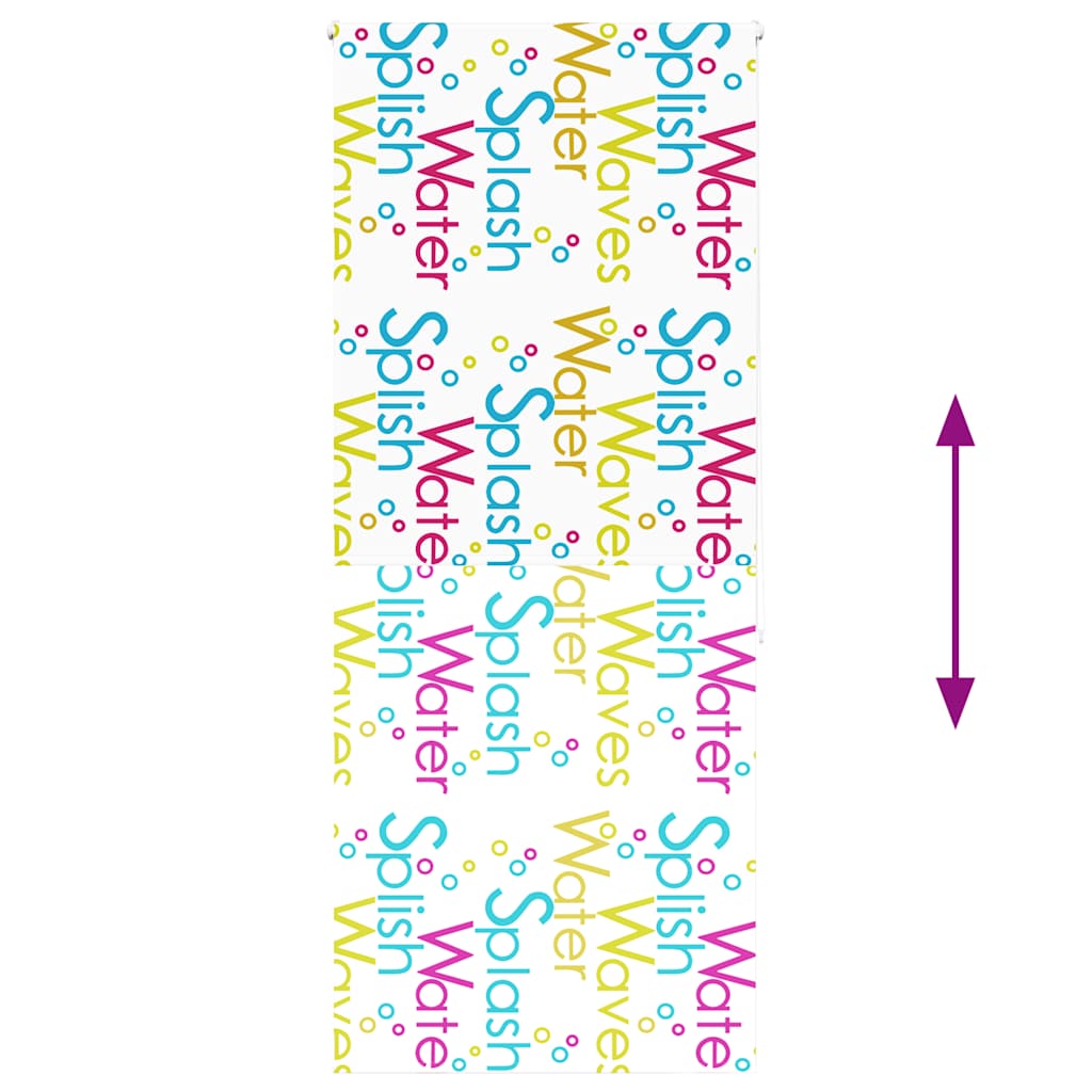 Duschrollo 90x240 cm Stoffbreite 86 cm