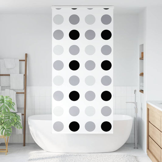 Duschrollo mit Kassette 110x240 cm Stoffbreite 106 cm