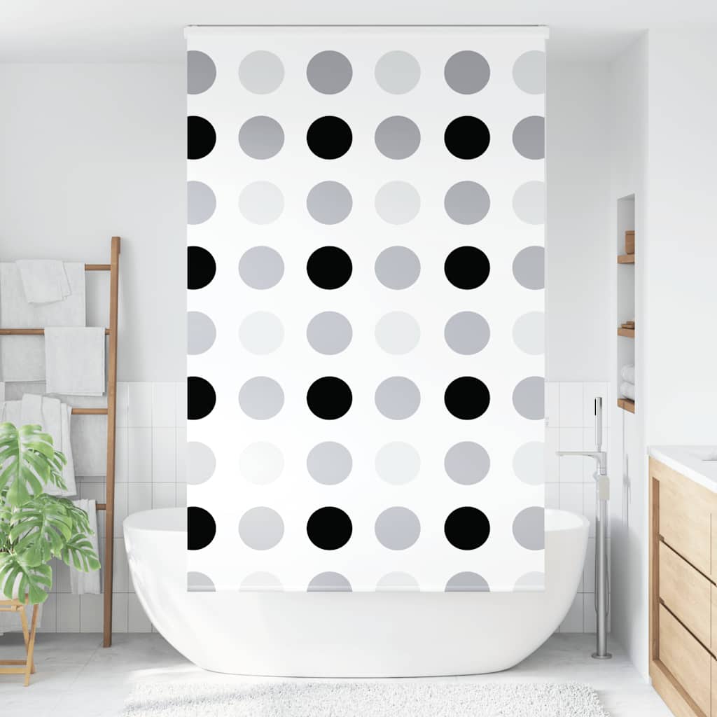 Duschrollo mit Kassette 140x240 cm Stoffbreite 136 cm