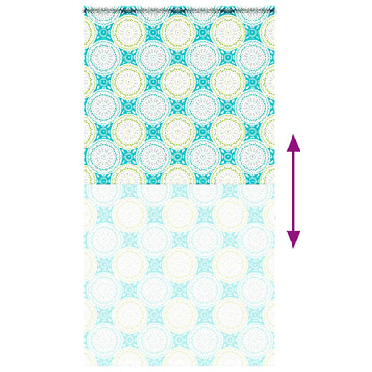 Duschrollo mit Kassette 120x240 cm Stoffbreite 116 cm
