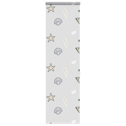 Duschrollo mit Kassette 70x240 cm Stoffbreite 66 cm