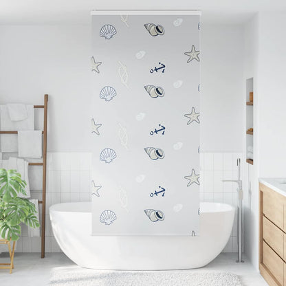 Duschrollo mit Kassette 100x240 cm Stoffbreite 96 cm